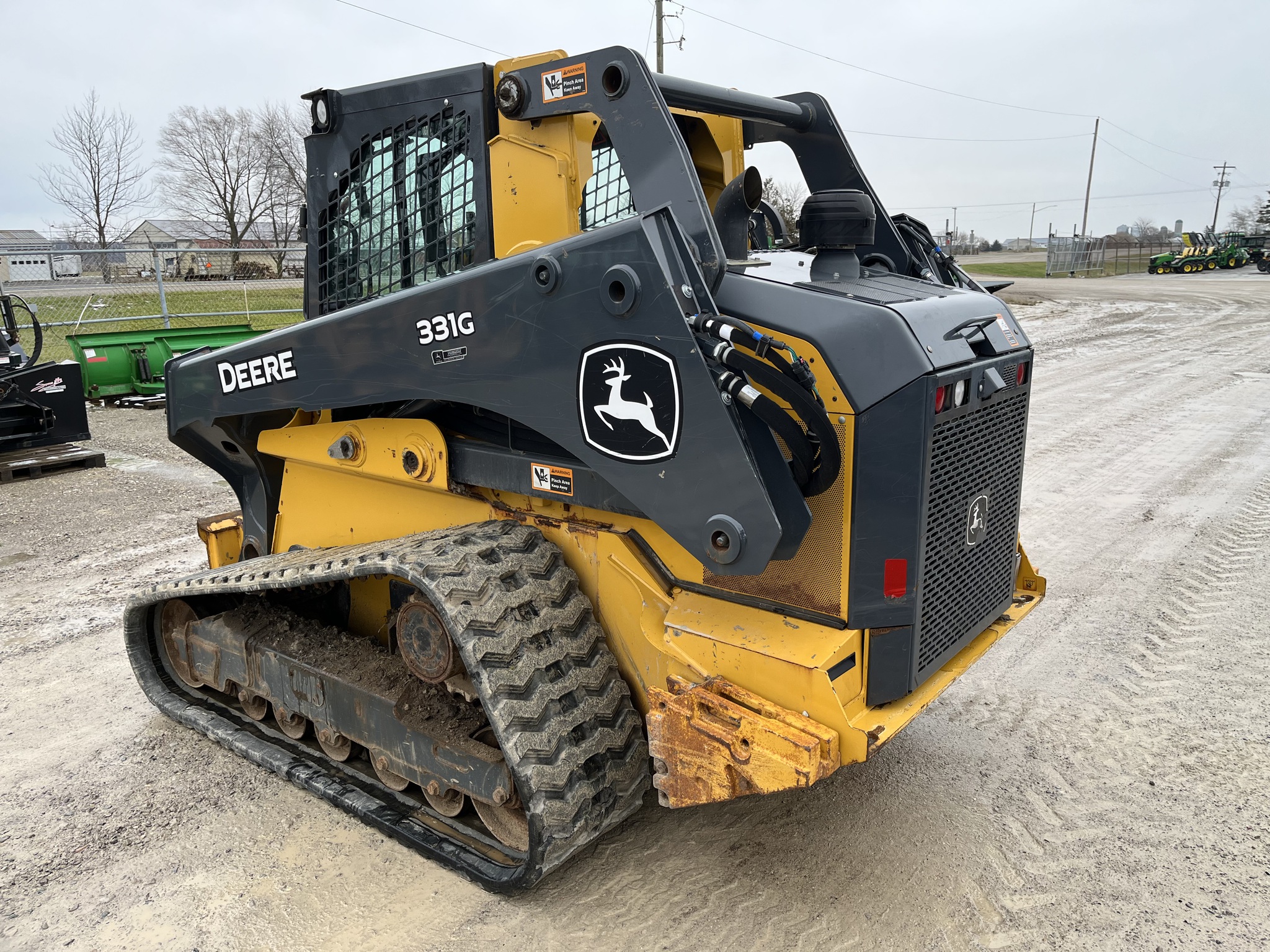2021 John Deere 331G Compact Track Loaders
