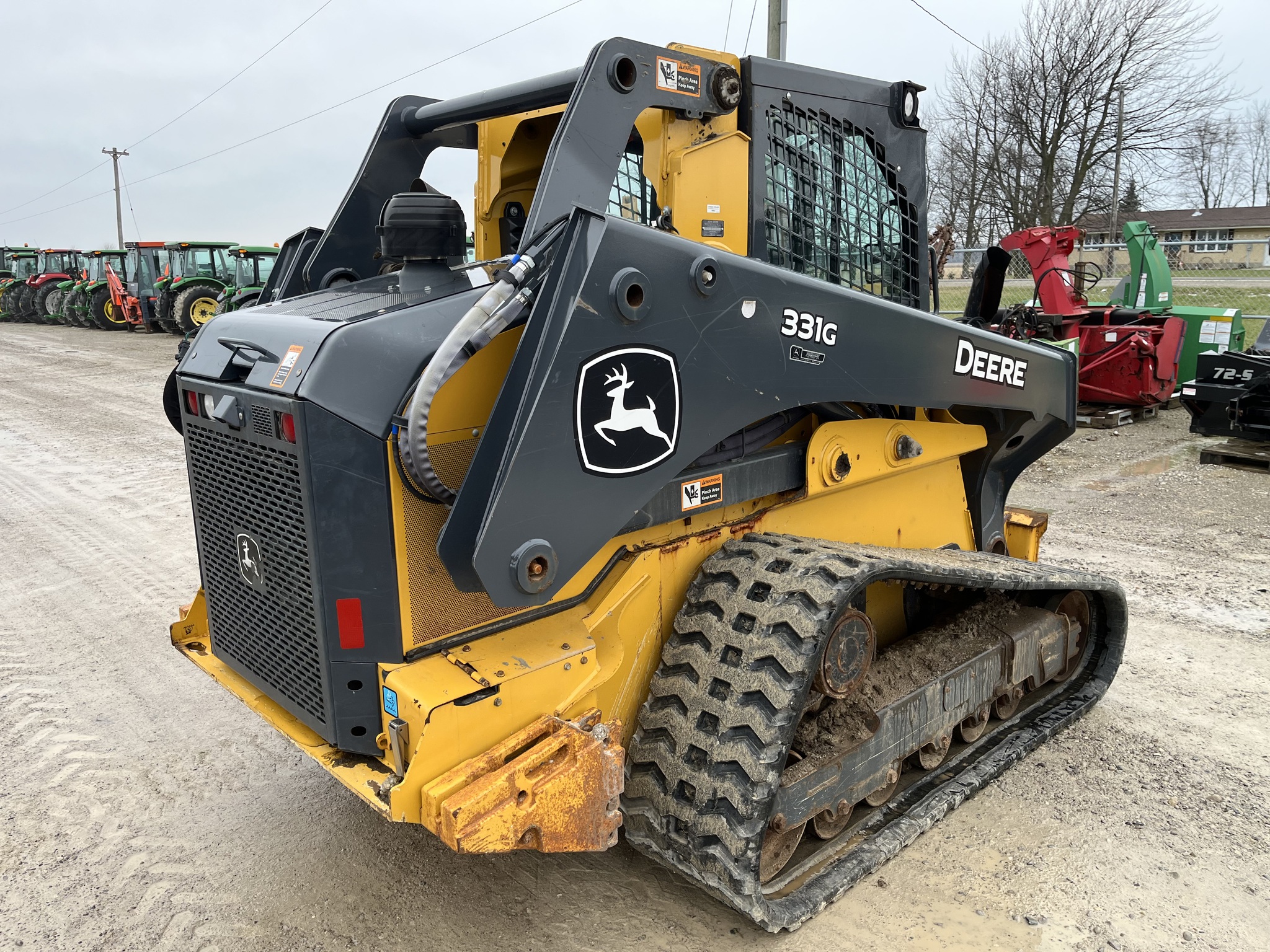 2021 John Deere 331G Compact Track Loaders