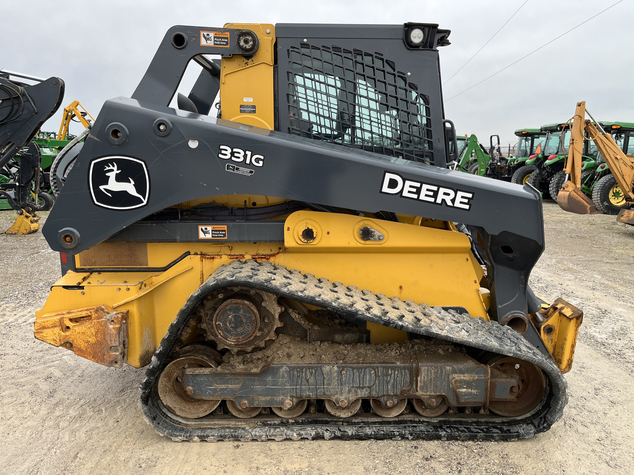 2021 John Deere 331G Compact Track Loaders