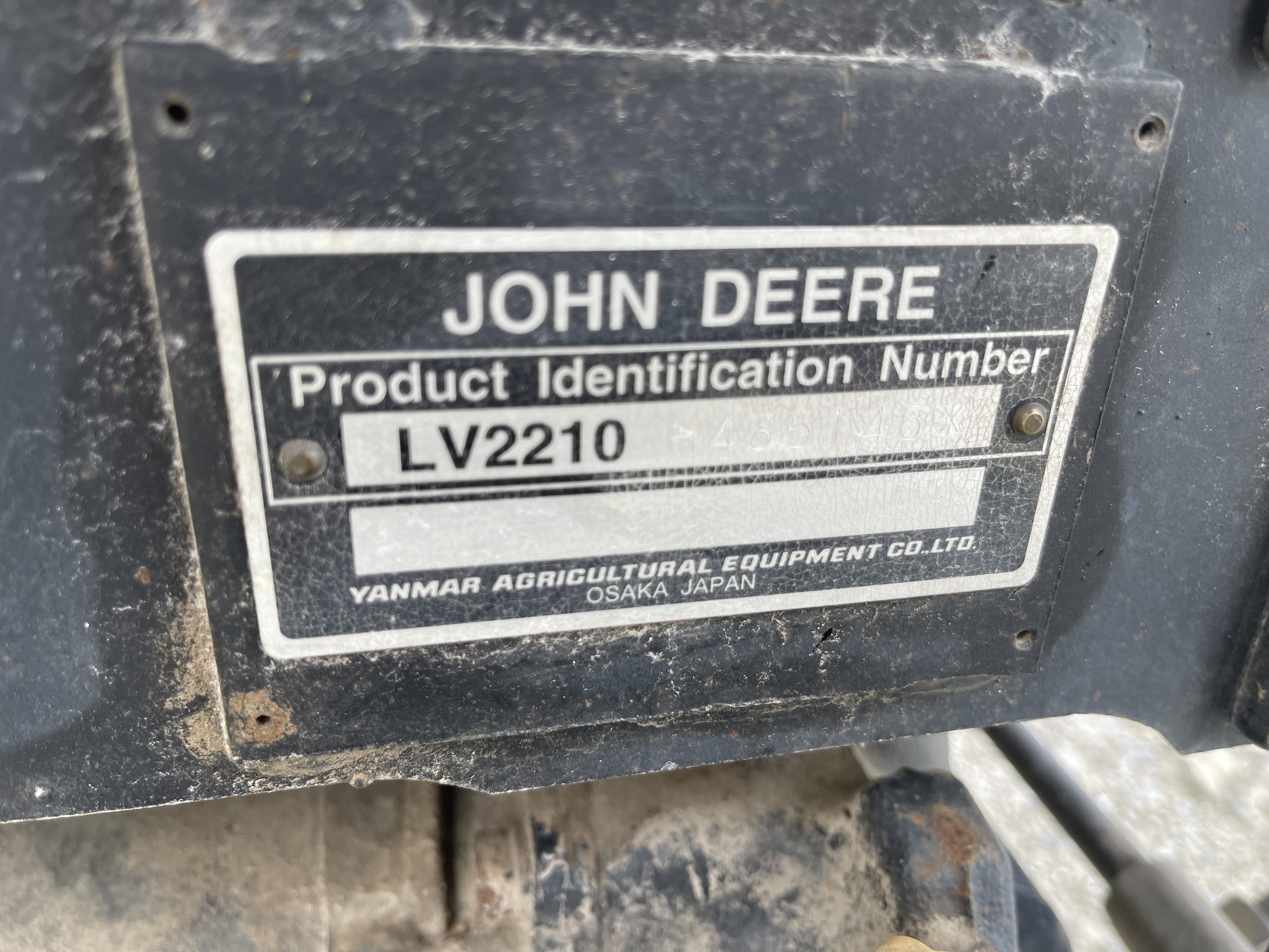  2005 John Deere 2210 at Heritage Tractor in Macomb, IL