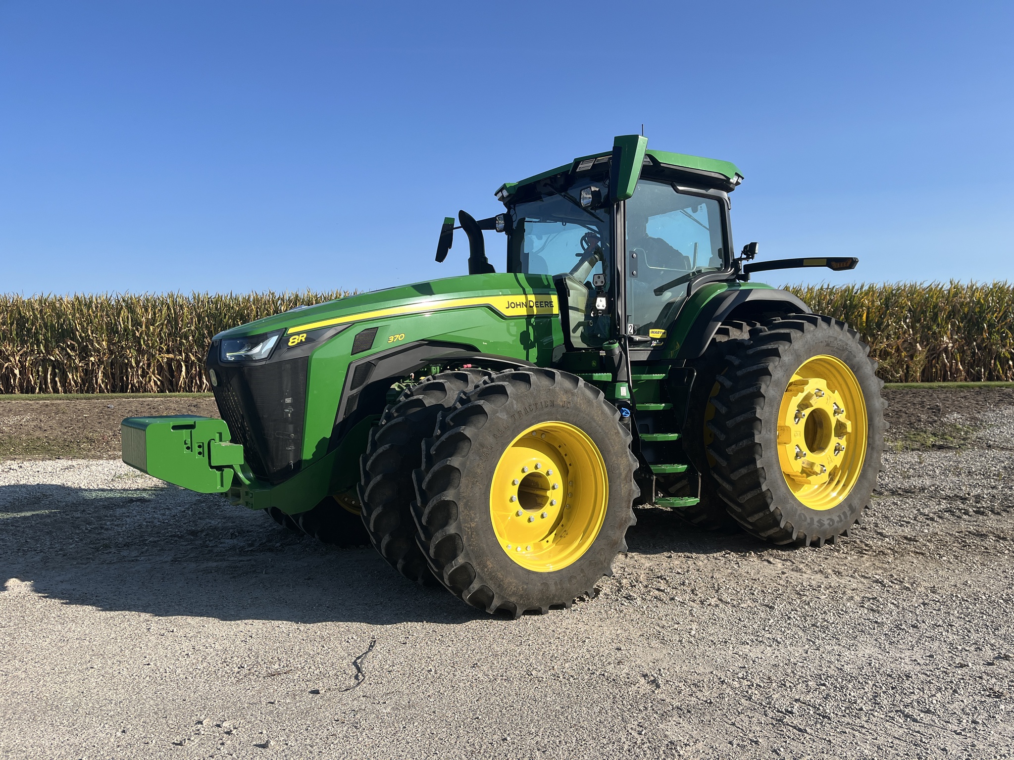  2024 John Deere 8R 370 at Heritage Tractor in Kewanee, IL