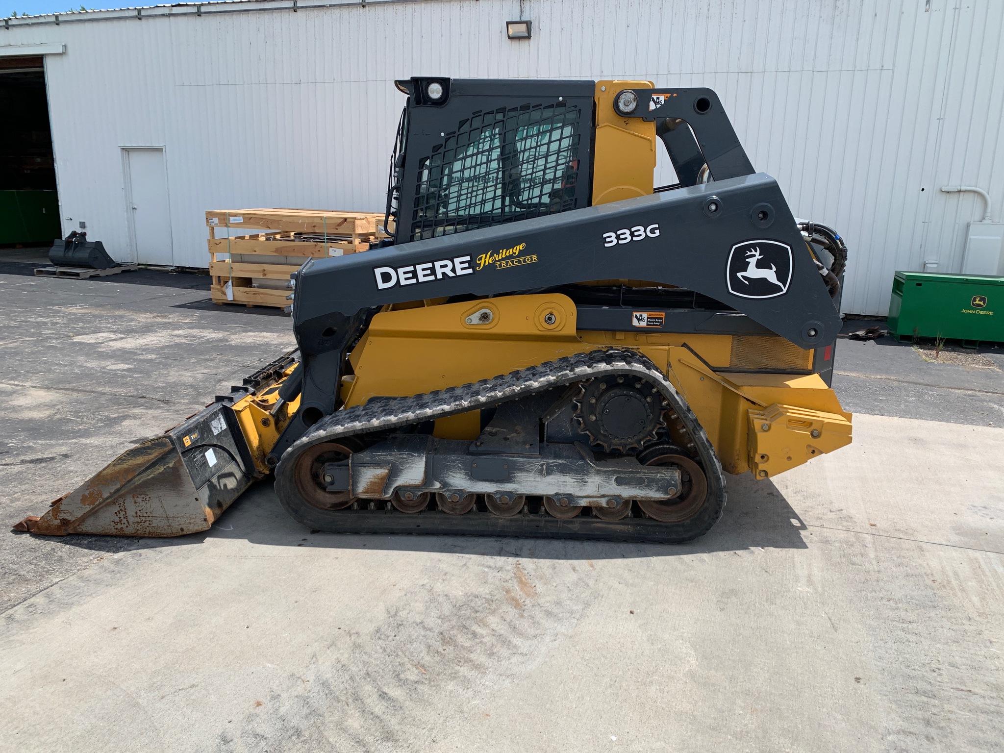  2023 John Deere 333G at Heritage Tractor in Lamar, MO