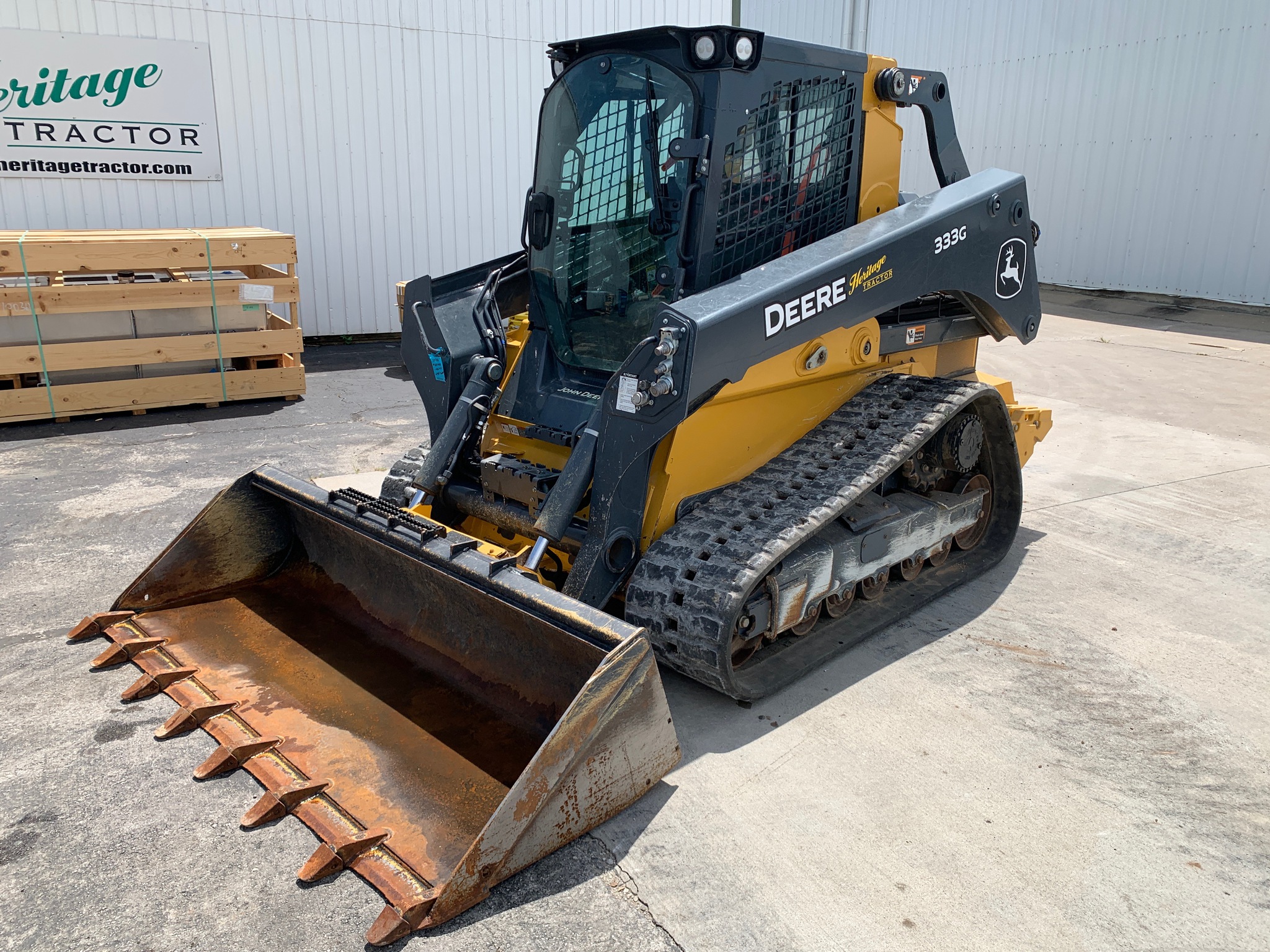  2023 John Deere 333G at Heritage Tractor in Lamar, MO