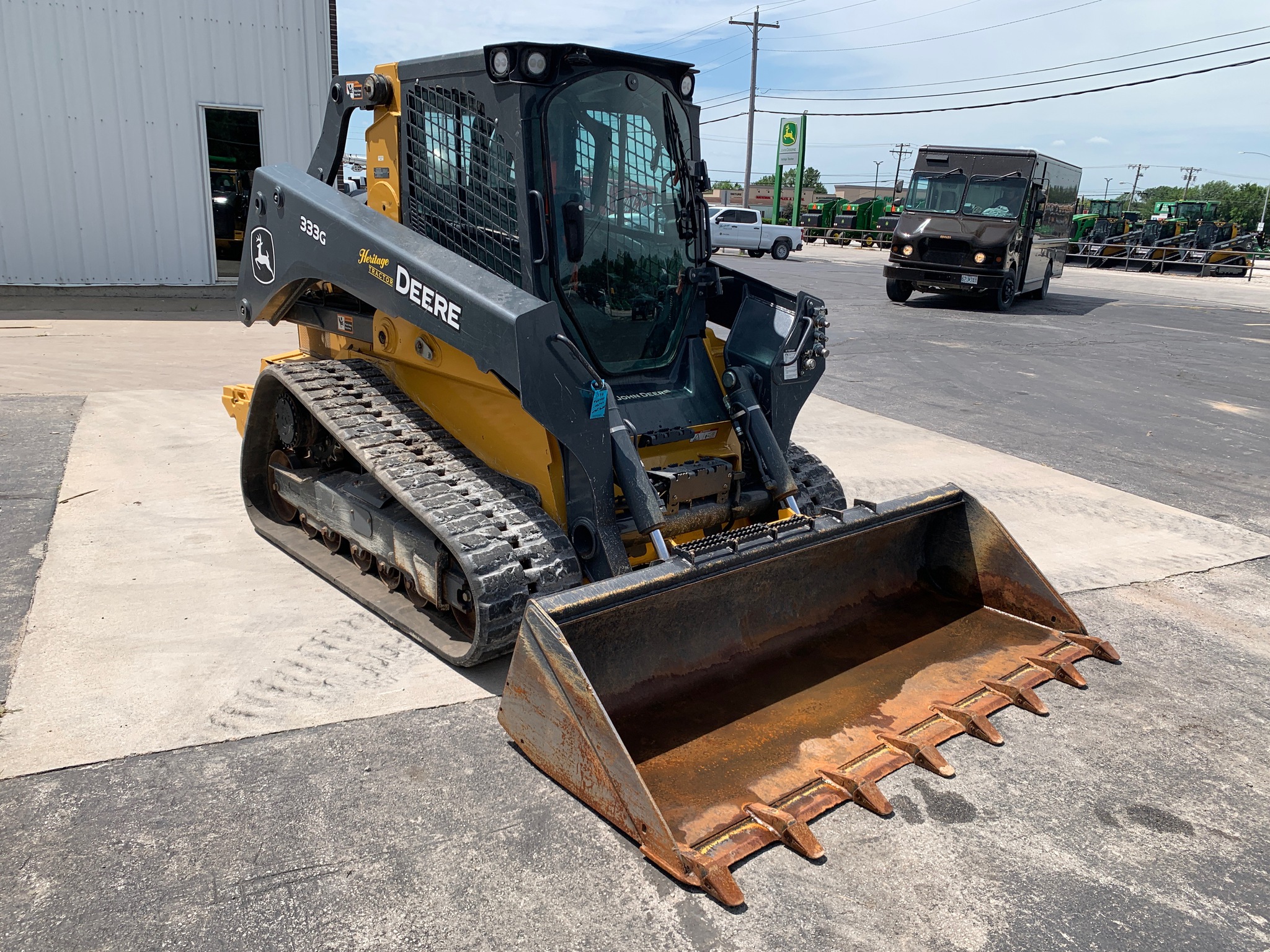  2023 John Deere 333G at Heritage Tractor in Lamar, MO