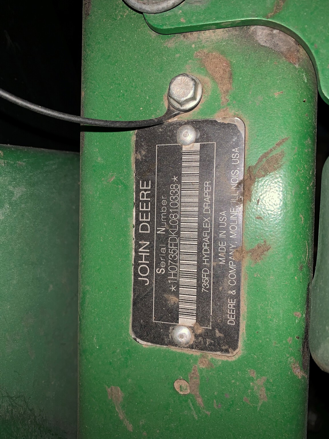2020 John Deere 735FD Image 8
