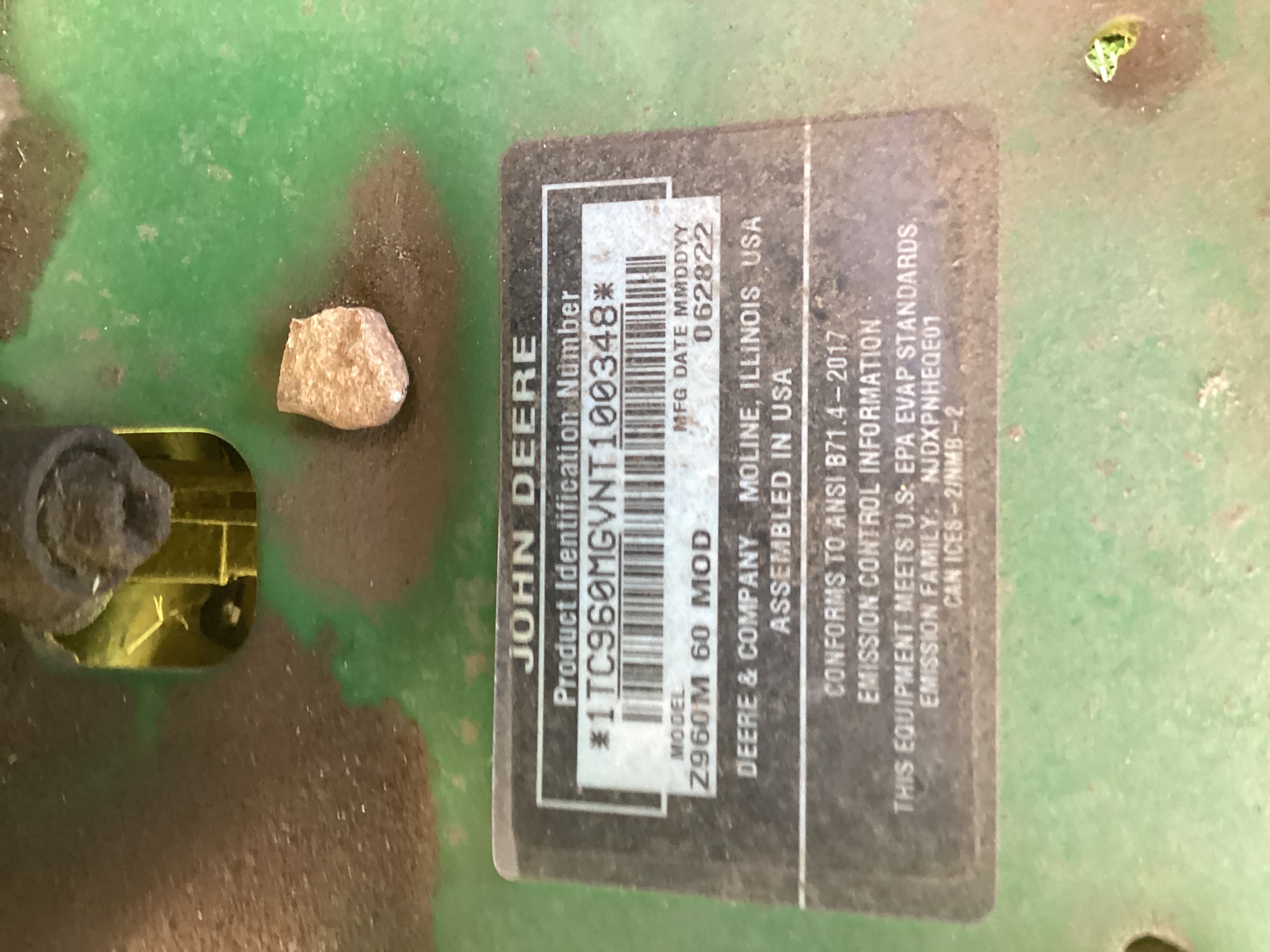 2022 John Deere Z960m Image 9