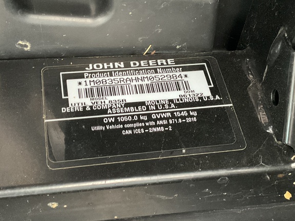 Photo of 2022 John Deere XUV 835R