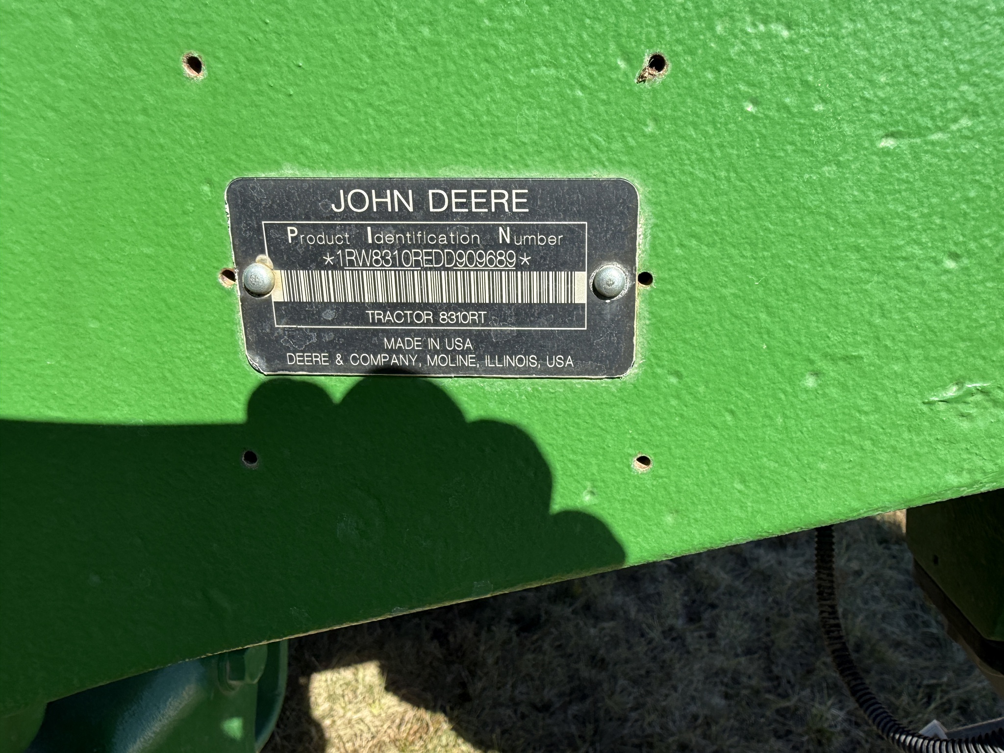 2013 John Deere 8310RT Image 3