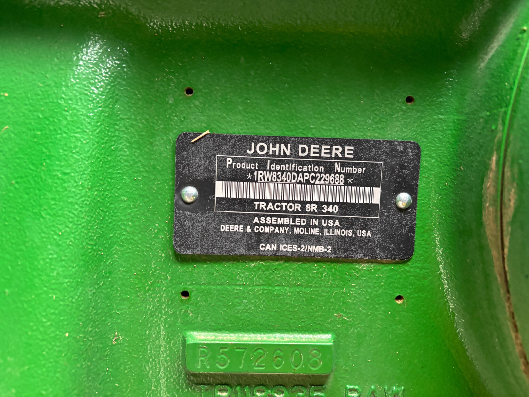 Used 2023 John Deere 8R 340 Row Crop Tractors at Koenig Equipment in Anna, OH - PhotoXL36