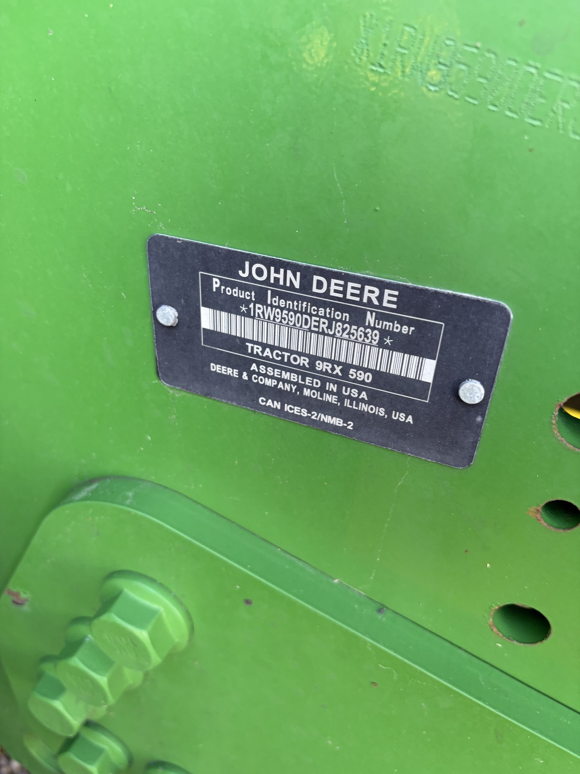 2024 John Deere 9RX 590 Image 2