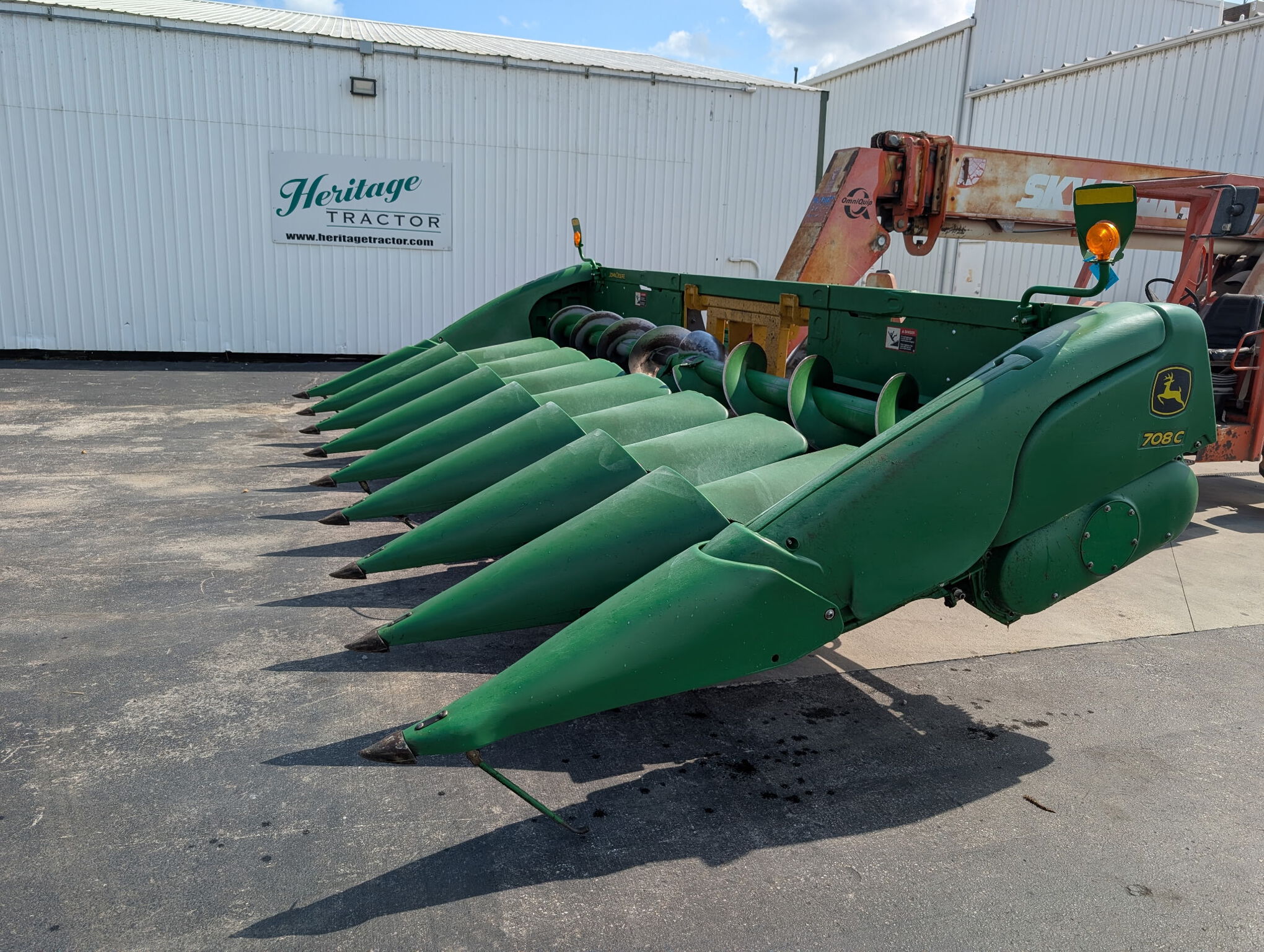  2020 John Deere 708C at Heritage Tractor in Lamar, MO