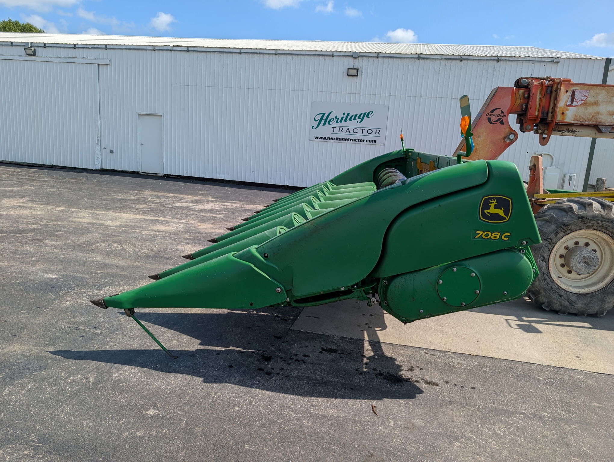  2020 John Deere 708C at Heritage Tractor in Lamar, MO