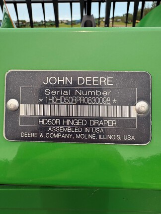 Used 2024 John Deere HD50R Combine Platforms at Horizon Ag & Turf in Falher, AB - Photo8