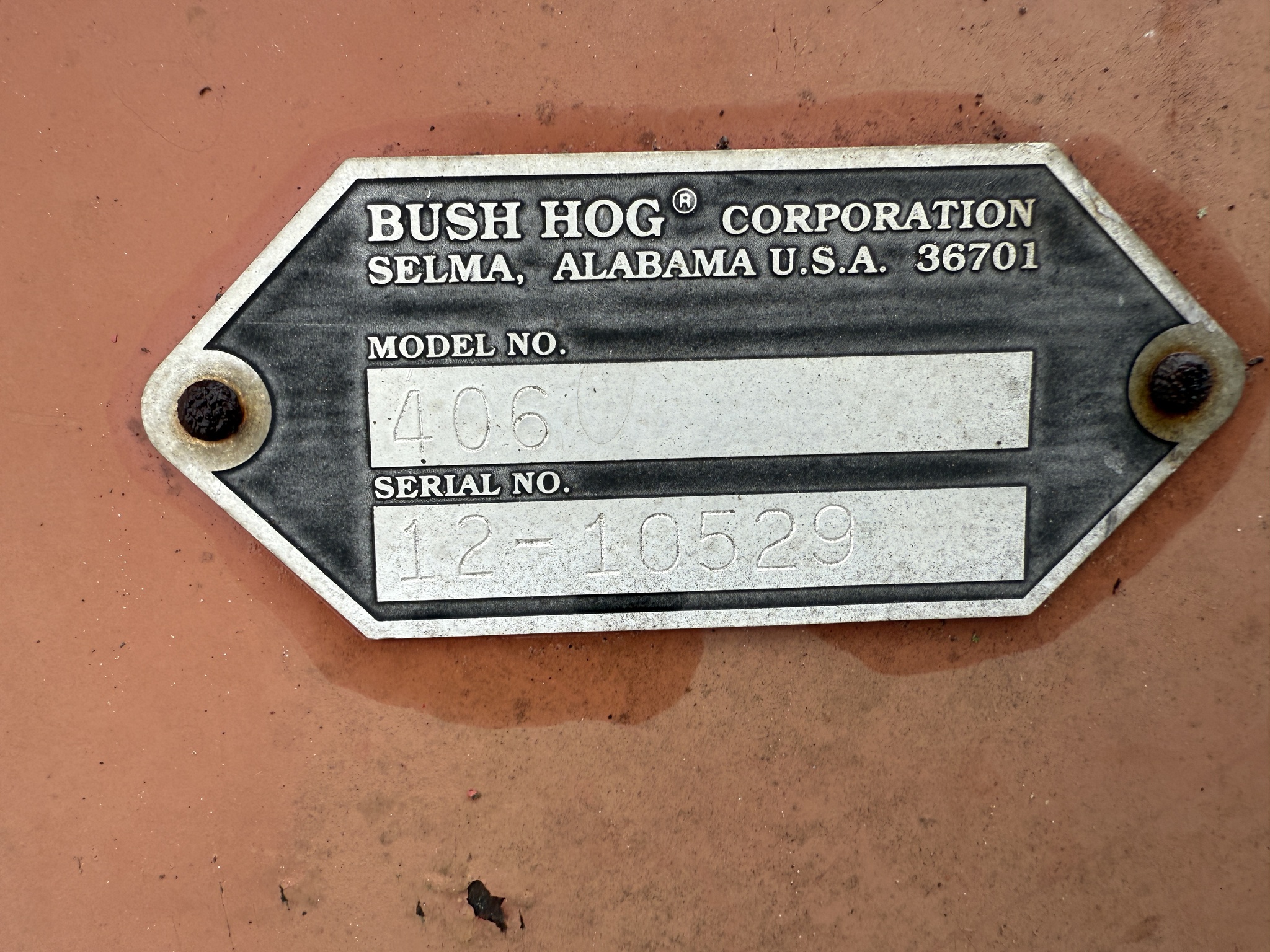 Bush Hog 406 Image 5