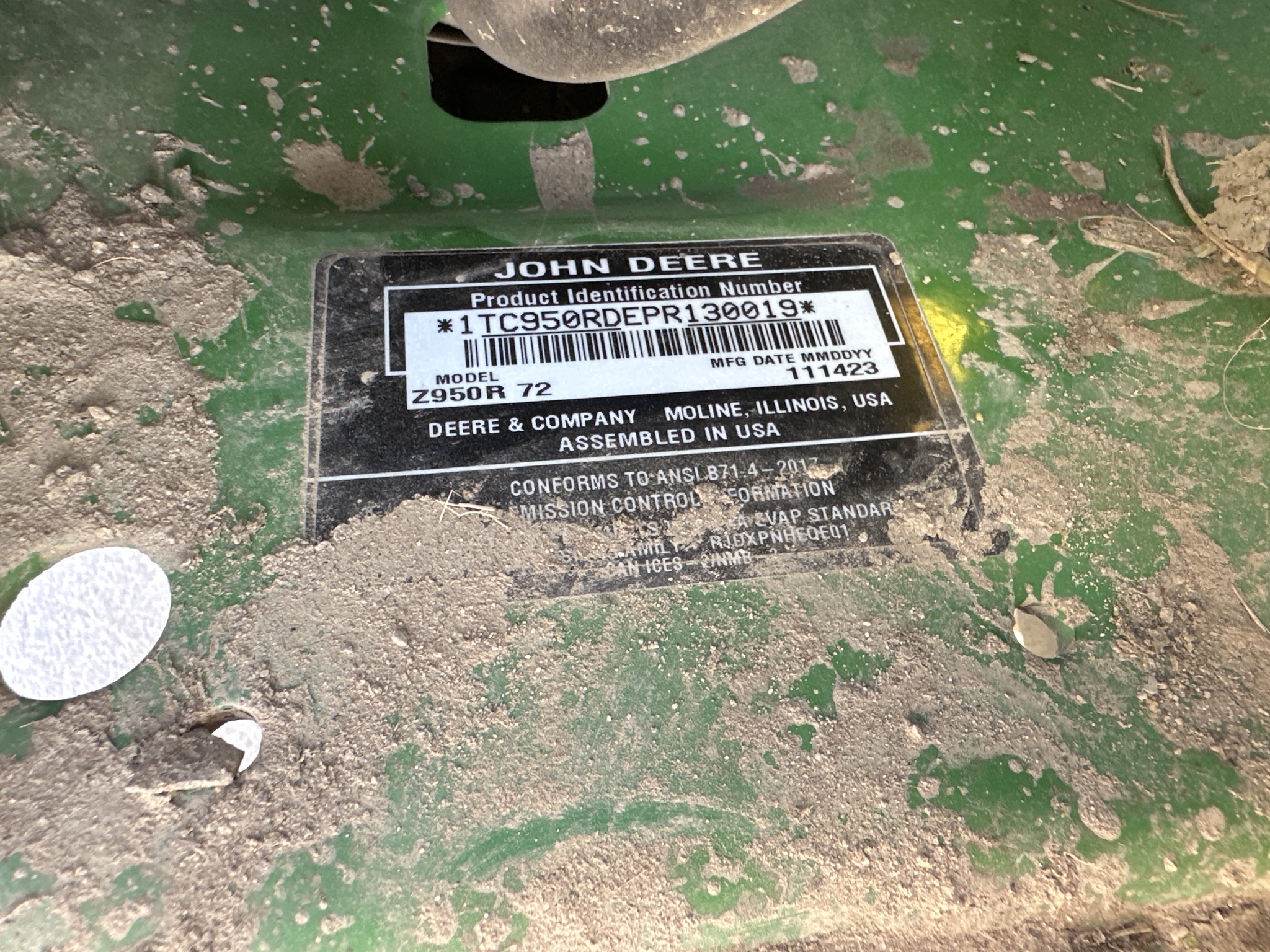 2023 John Deere Z950R Image 22