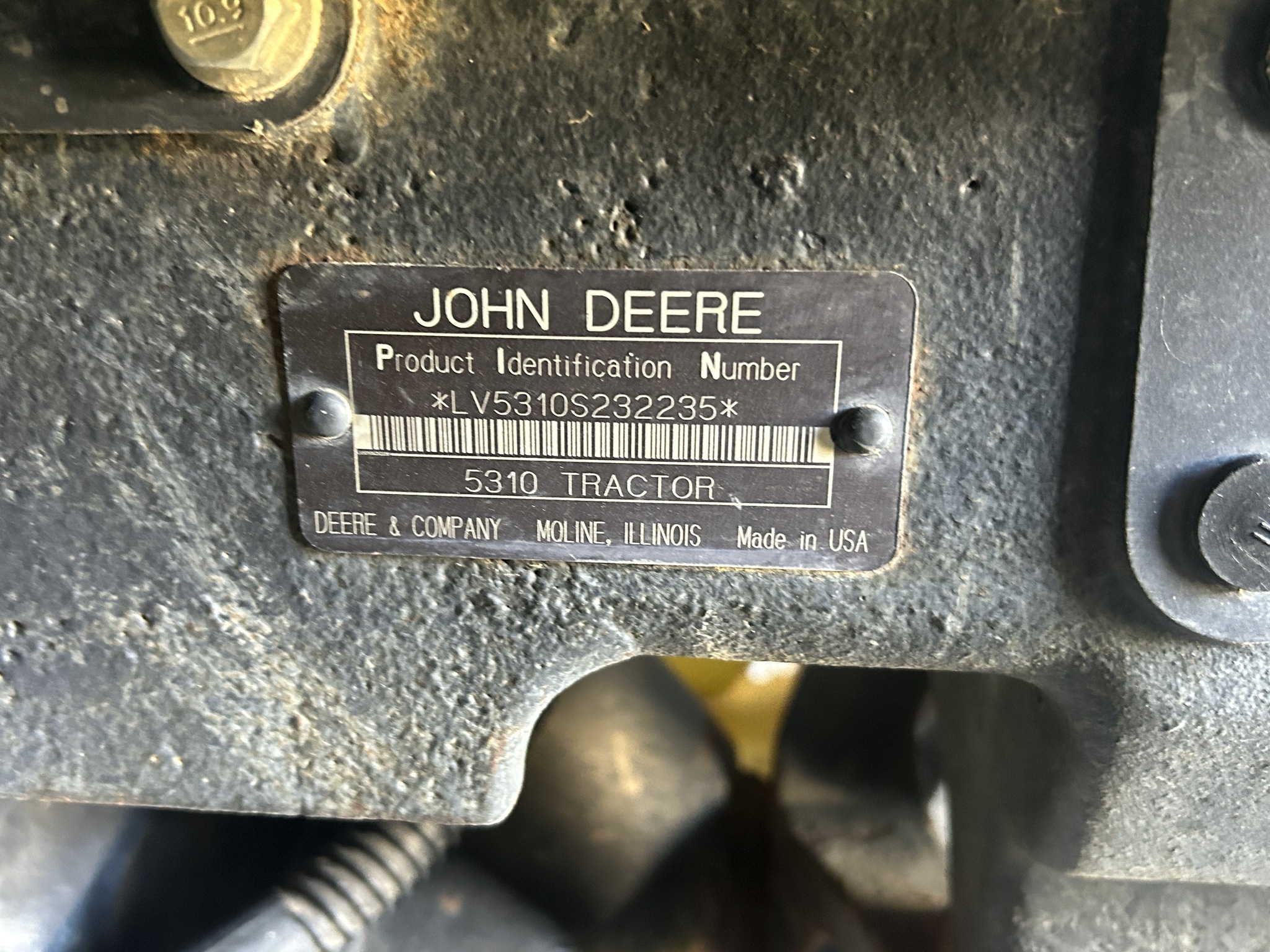 1999 John Deere 5310 Image 6