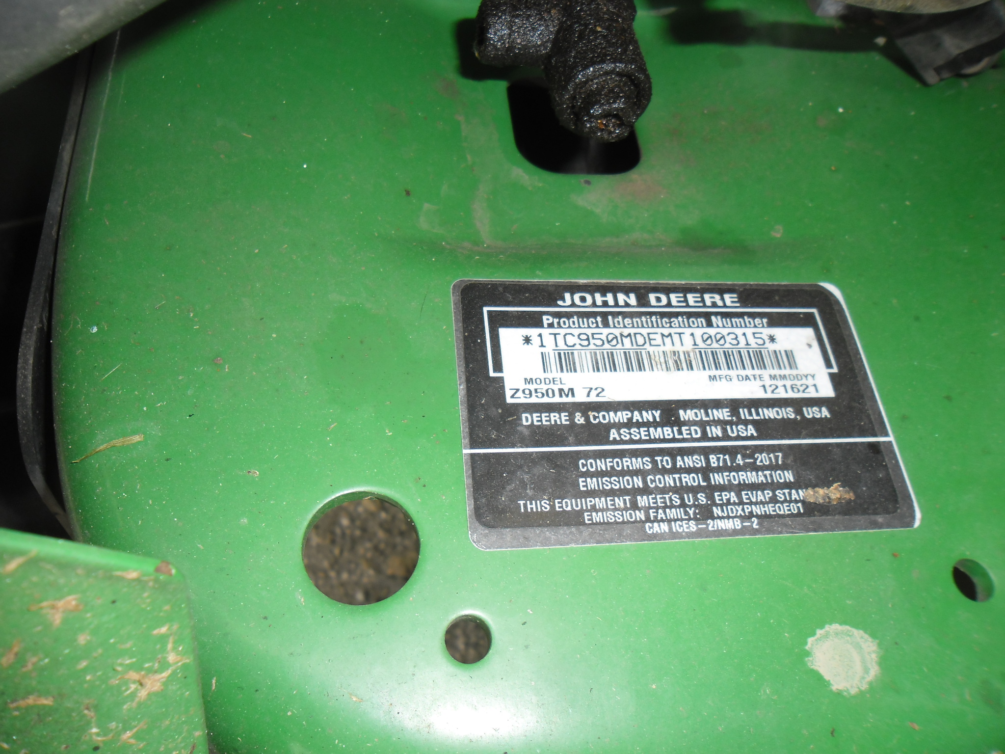 2022 John Deere Z950M Image 11