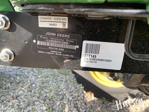 Photo of 2025 John Deere 3032E