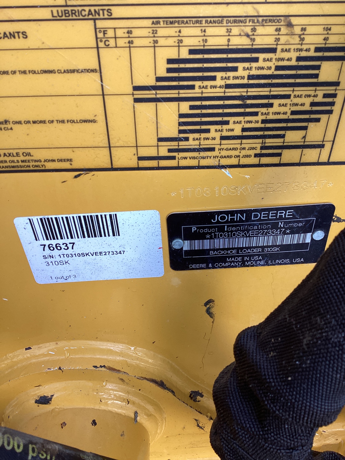 2015 John Deere 310SK Image 15