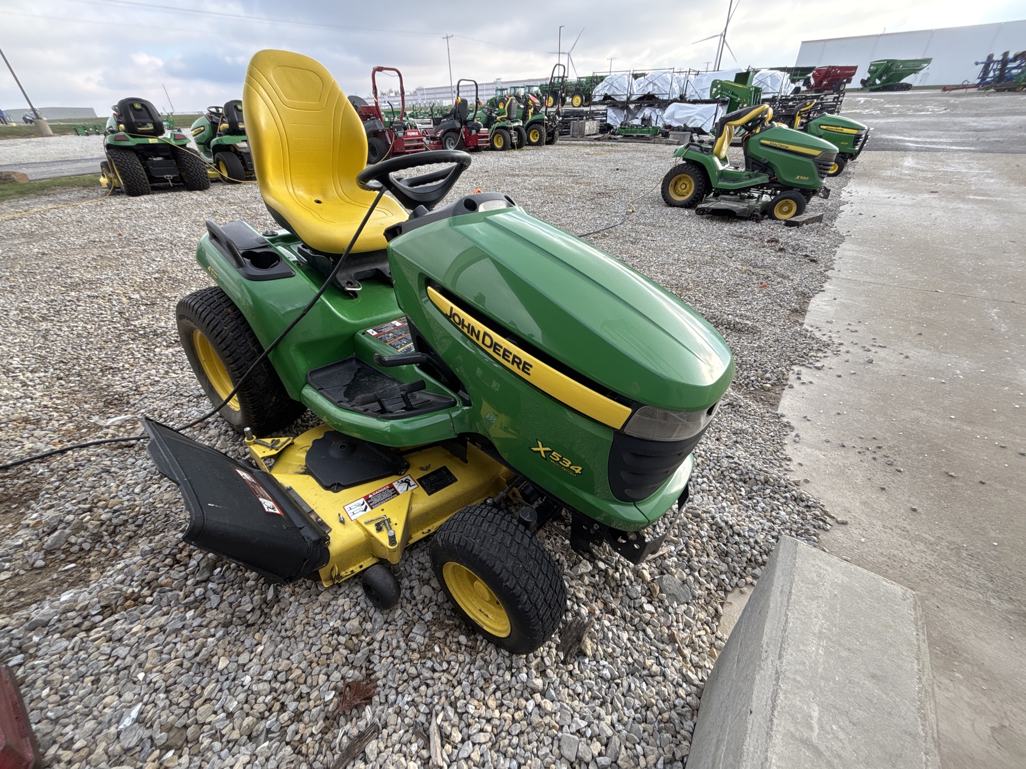 Used 2012 John Deere X534 Lawn & Garden Tractors at Koenig Equipment in Greenville, OH - PhotoXL3