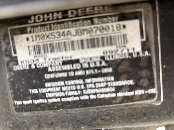 Used 2012 John Deere X534 Lawn & Garden Tractors at Koenig Equipment in Greenville, OH - Photo18