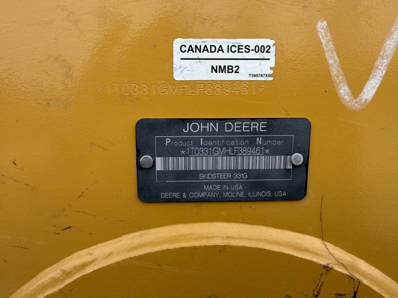 Photo of 2020 John Deere 331G