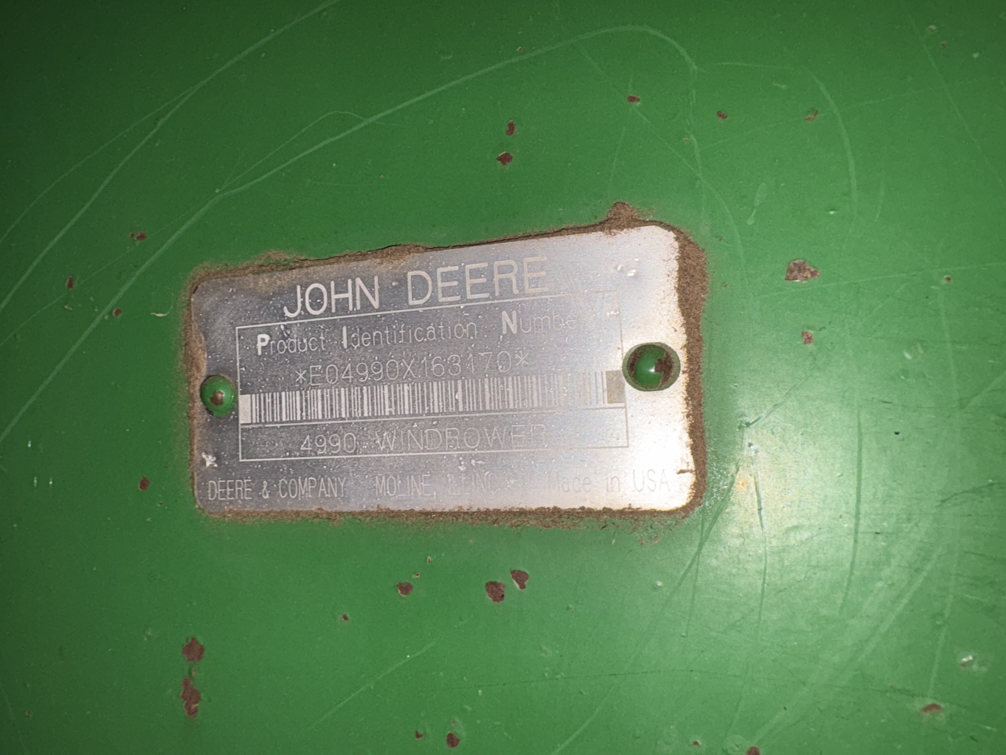 2002 John Deere 4990 Image 10
