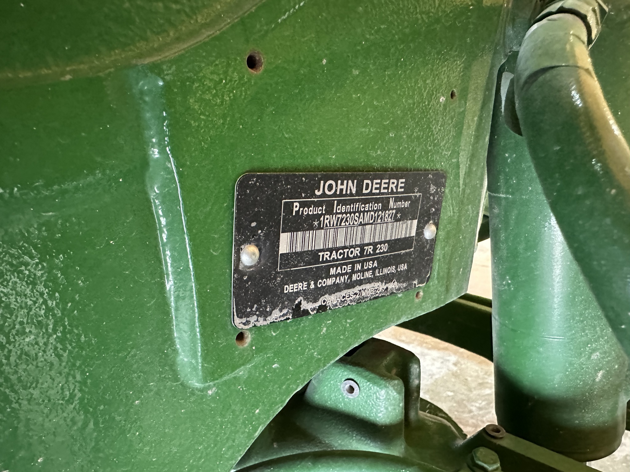 2021 John Deere 7R 230 at Heritage Tractor in Joplin, MO