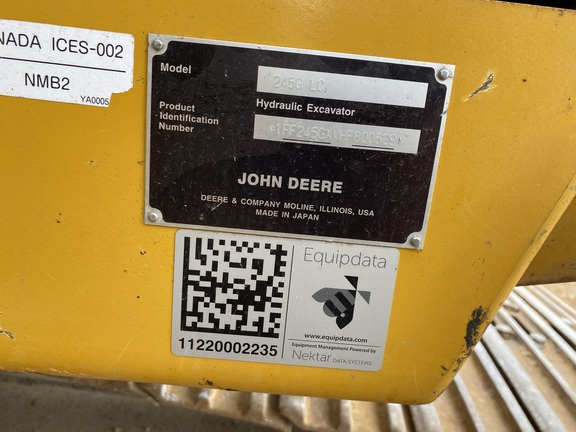 2018 John Deere 245G LC