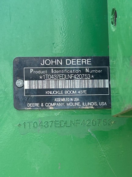 2022 John Deere 437E