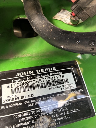 Used 2025 John Deere Z960M Zero Turn Mowers at Koenig Equipment in Knightstown, IN - Photo5