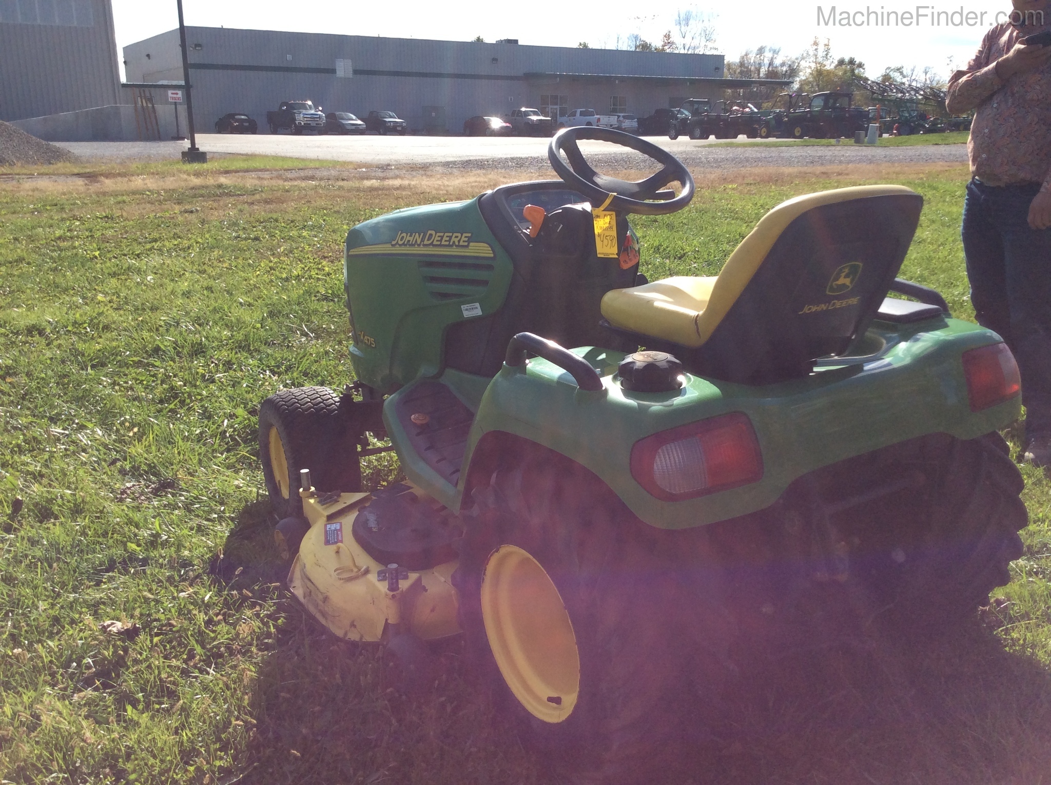 2003 John Deere X475 Image 5