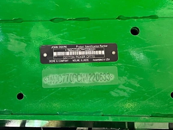 2022 John Deere CP770 Photo 2