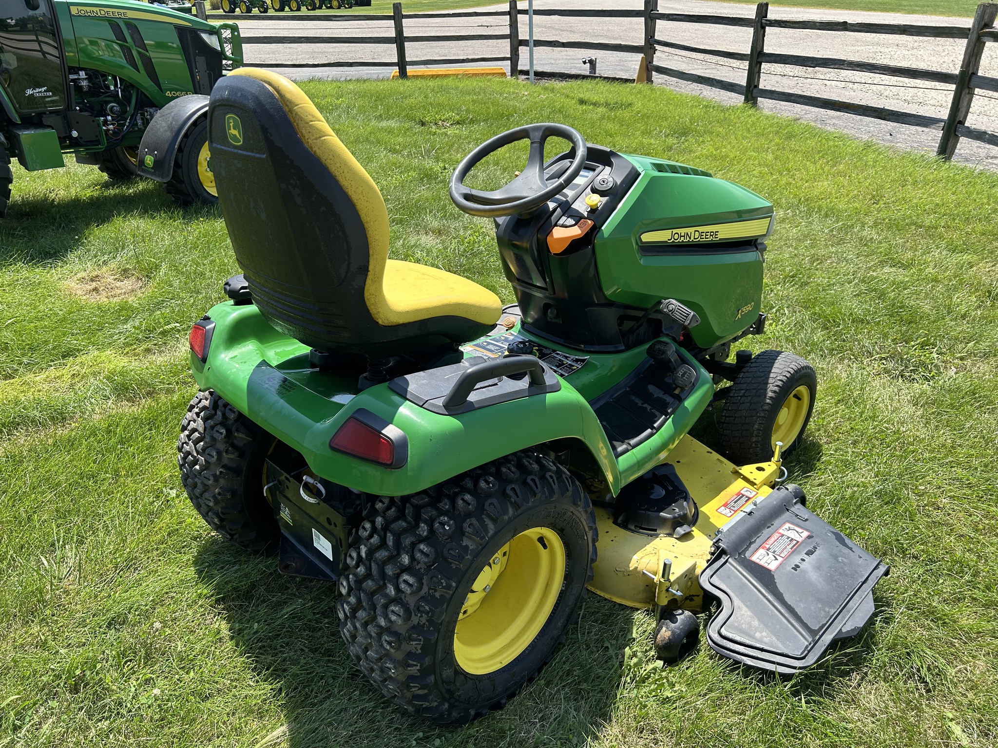  2016 John Deere X590 at Heritage Tractor in Lacon, IL