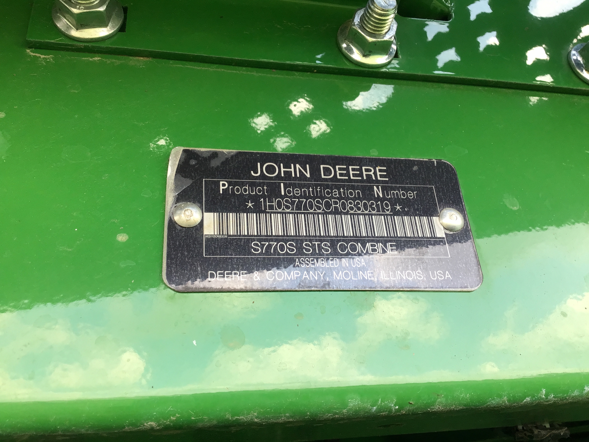 Used 2024 John Deere S770 Combines at Koenig Equipment in Anna, OH - PhotoXL32