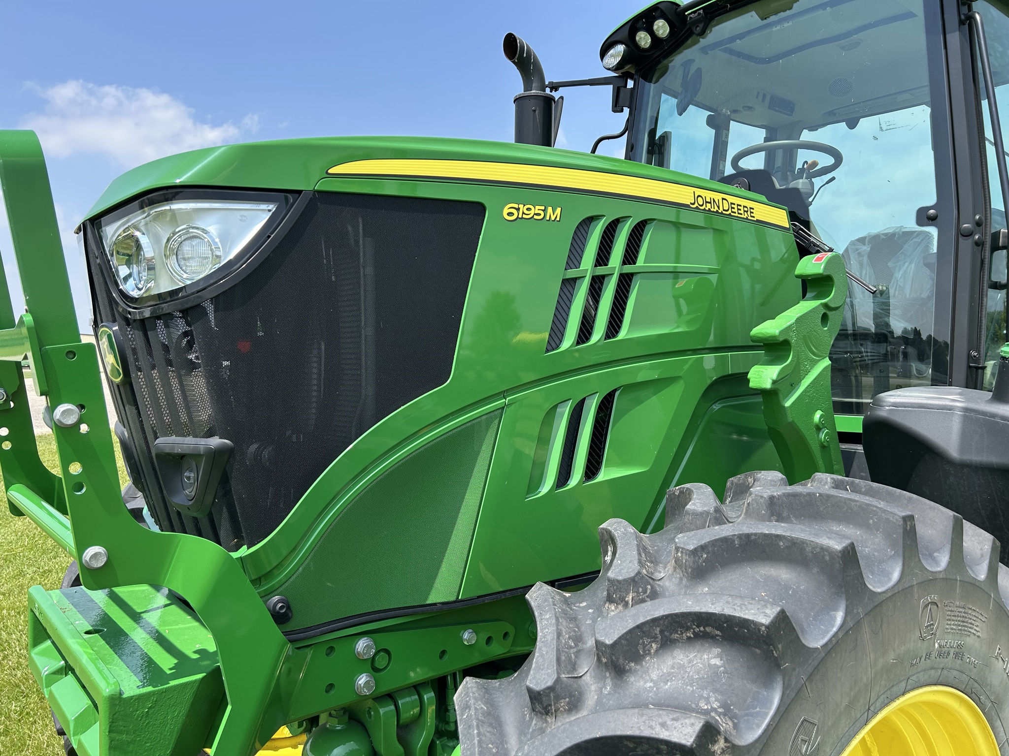  2023 John Deere 6195M at Heritage Tractor in Lacon, IL