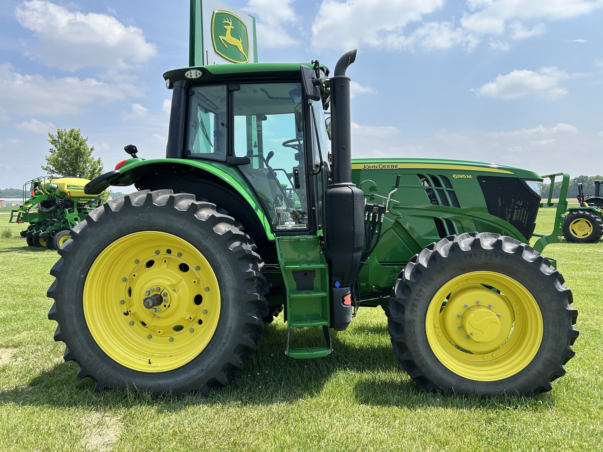  2023 John Deere 6195M at Heritage Tractor in Lacon, IL
