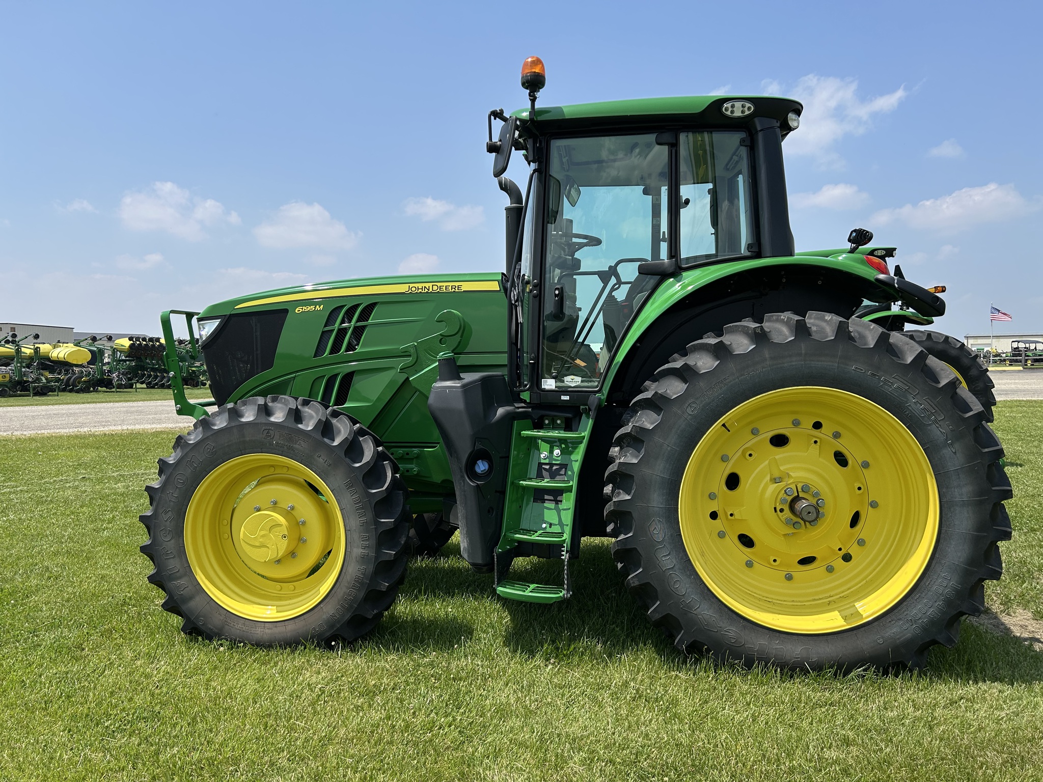  2023 John Deere 6195M at Heritage Tractor in Lacon, IL