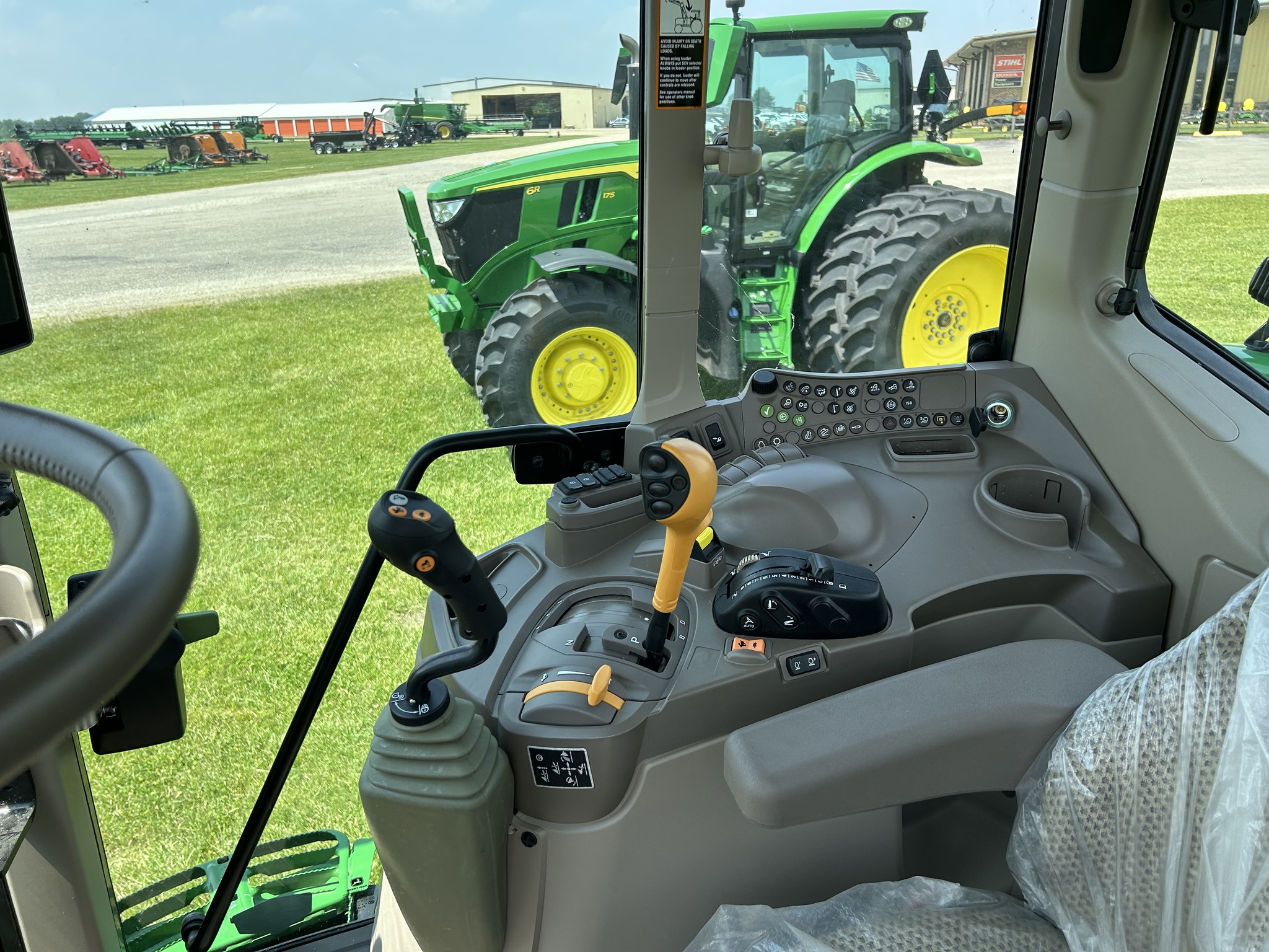 2023 John Deere 6195M at Heritage Tractor in Lacon, IL