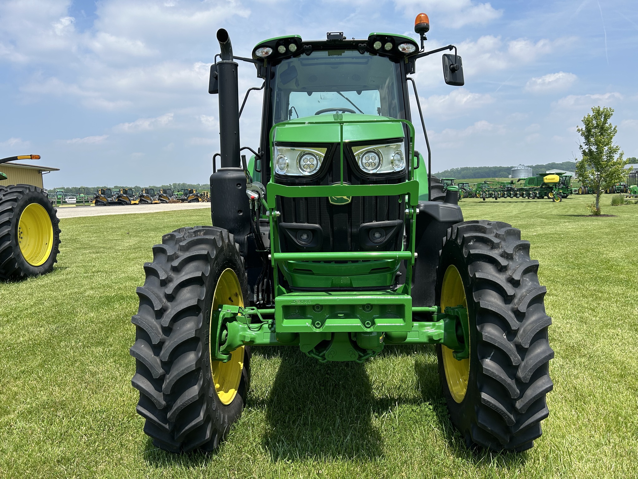  2023 John Deere 6195M at Heritage Tractor in Lacon, IL
