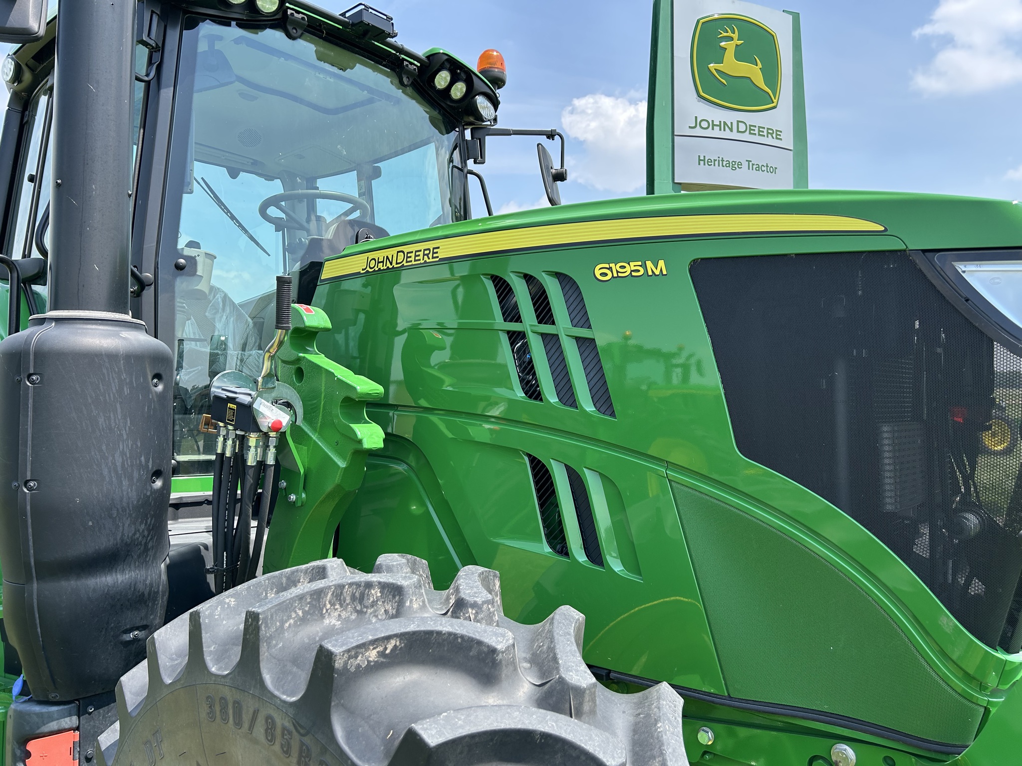  2023 John Deere 6195M at Heritage Tractor in Lacon, IL