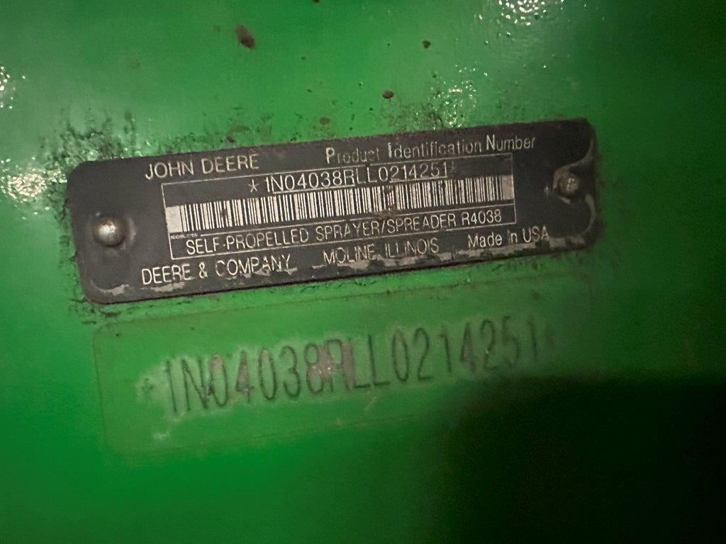 2021 John Deere R4038 Image 33