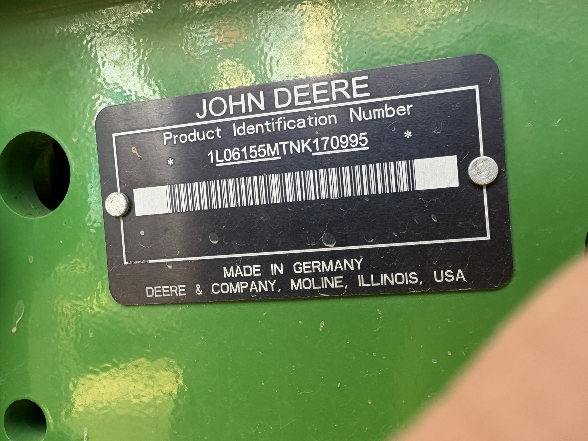 2023 John Deere 6155M Image 13
