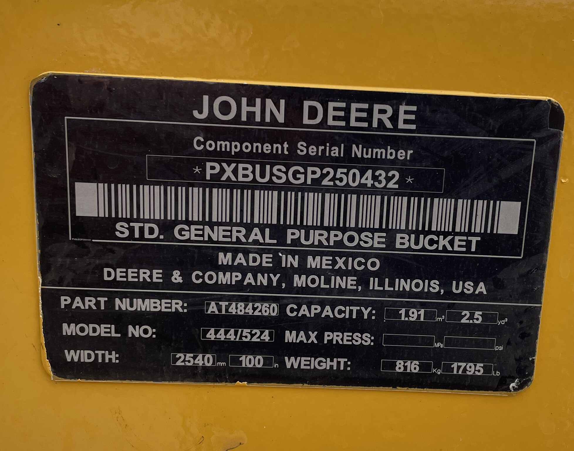 2024 John Deere 544 G Image 7