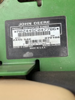 2008 John Deere Z445 Photo 5