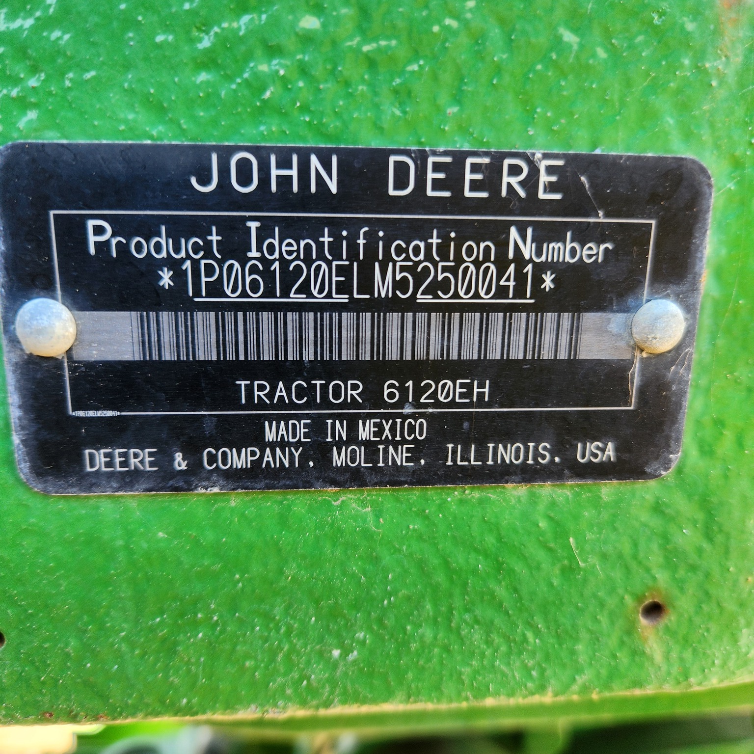 2022 John Deere 6120E Image 13