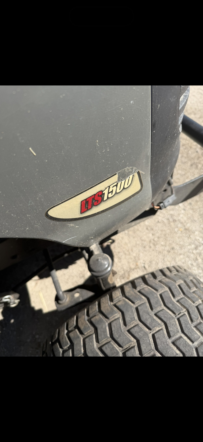 Craftsman LTS1500 Image 4