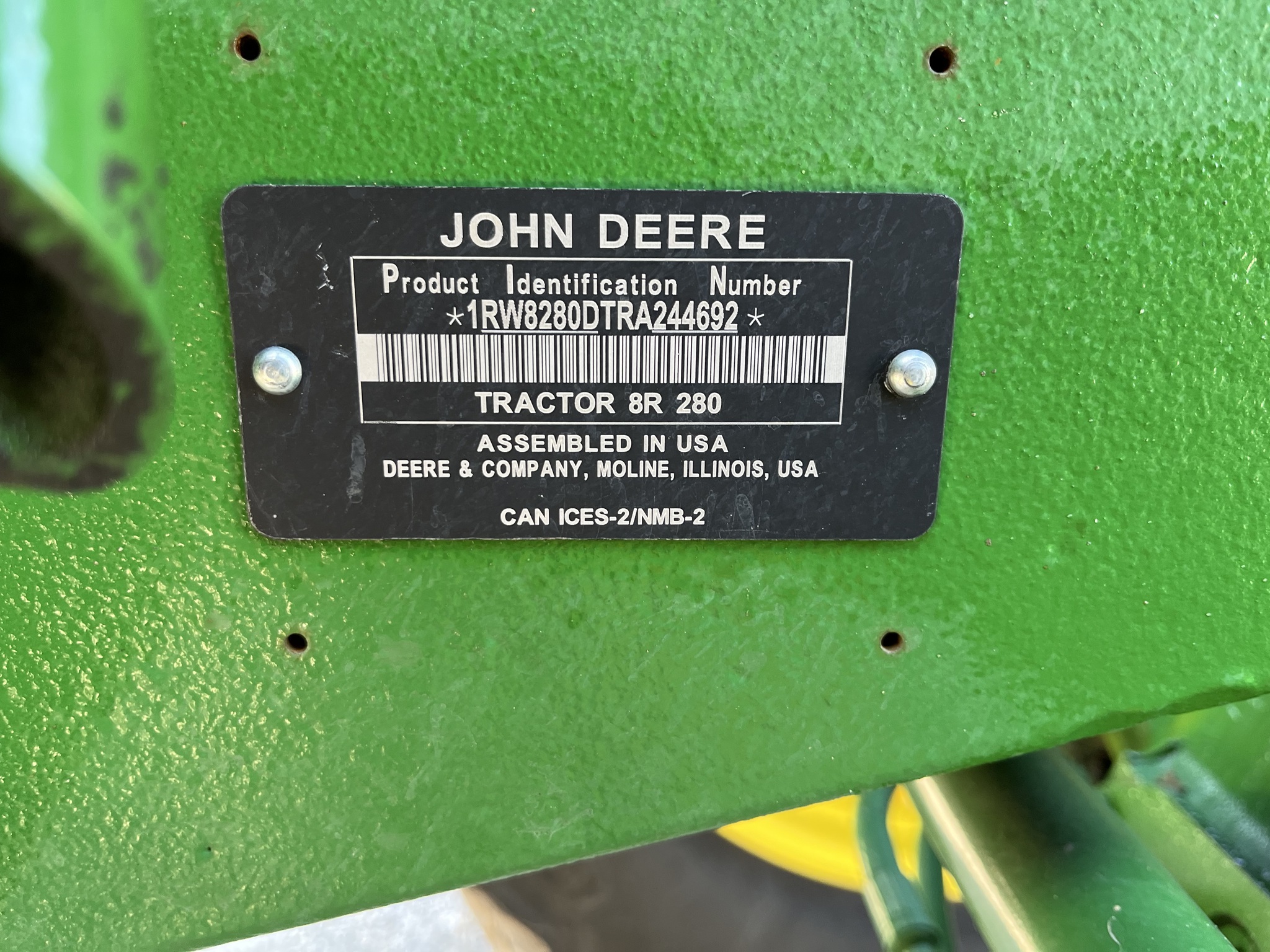 2024 John Deere 8R 280 Image 9
