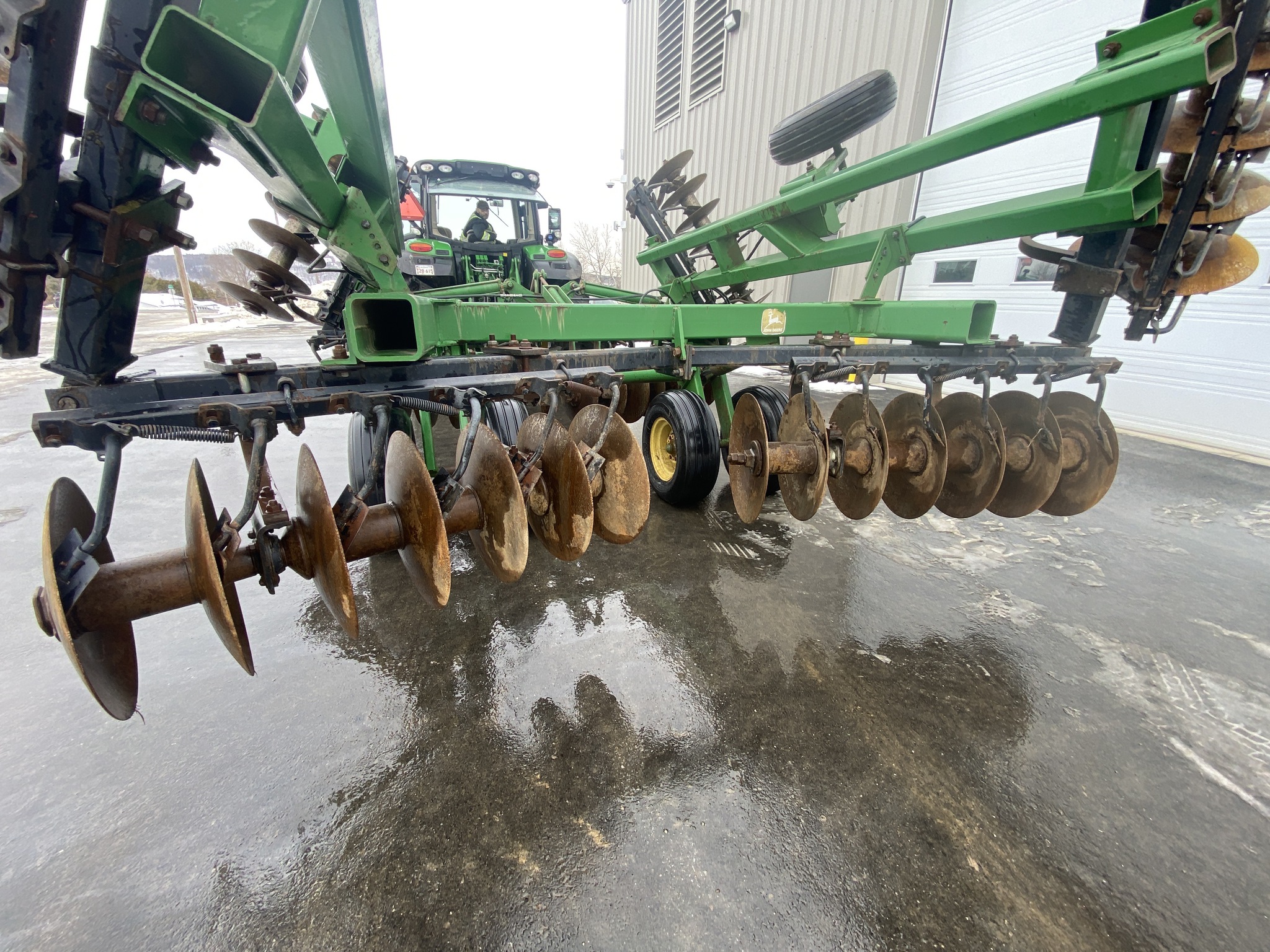 1989 John Deere 640 Image 5