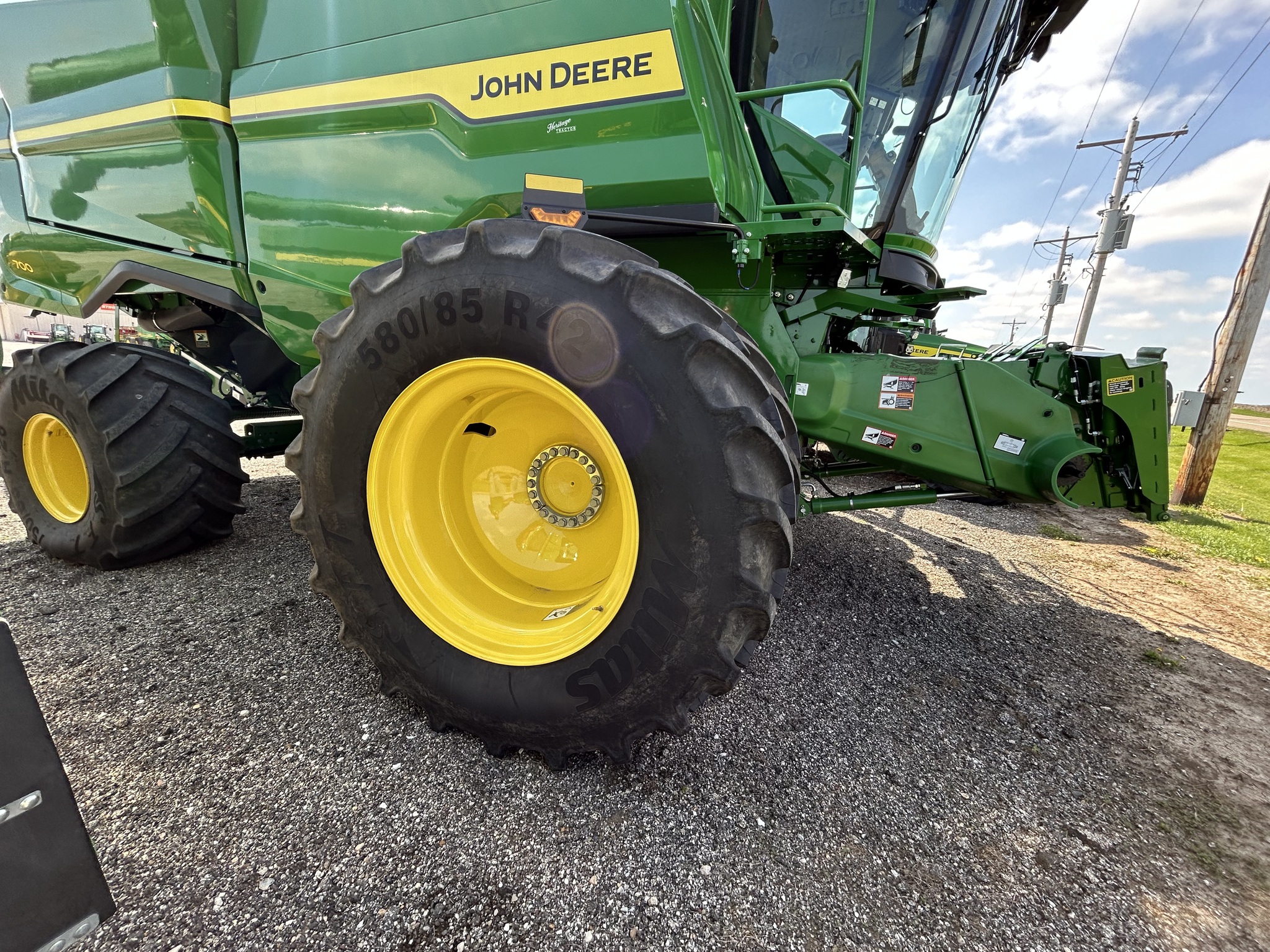  2025 John Deere S7 700 at Heritage Tractor in Brimfield, IL
